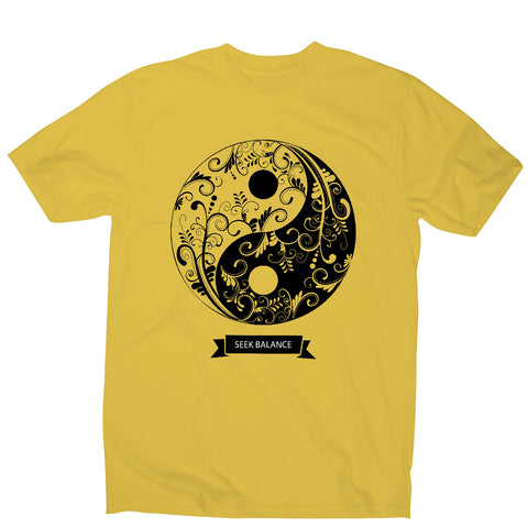 Yin yang mandala - men's t-shirt - Graphic Gear