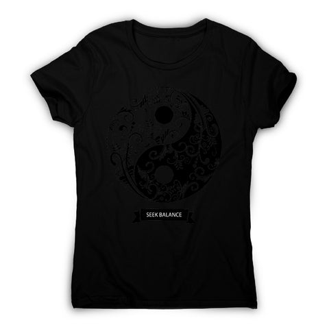 Yin yang mandala - women's t-shirt - Graphic Gear