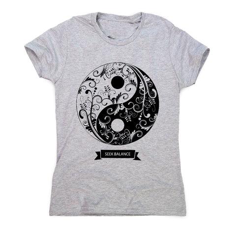 Yin yang mandala - women's t-shirt - Graphic Gear