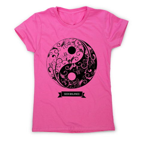 Yin yang mandala - women's t-shirt - Graphic Gear