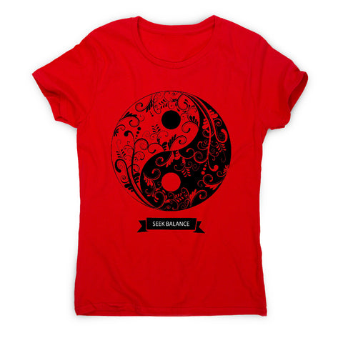 Yin yang mandala - women's t-shirt - Graphic Gear