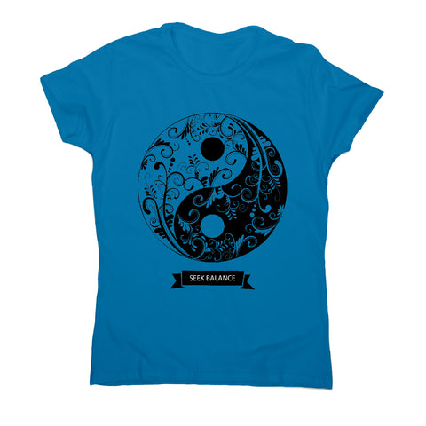 Yin yang mandala - women's t-shirt - Graphic Gear