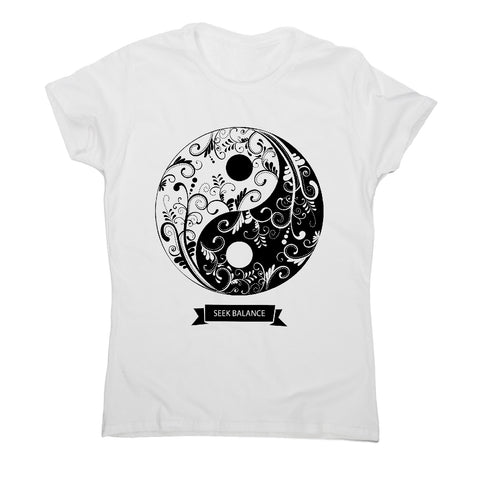 Yin yang mandala - women's t-shirt - Graphic Gear