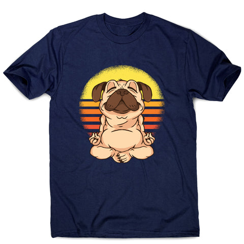 Yoga pug - funny dog men's t-shirt - Graphic Gear
