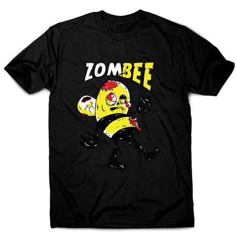 Zombie bee - men's funny premium t-shirt - Graphic Gear