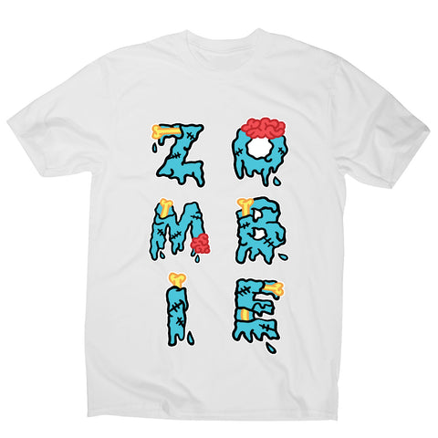 Zombie quote halloween - men's funny premium t-shirt - Graphic Gear