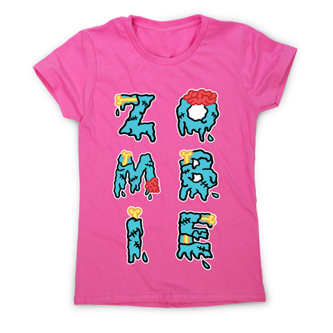 Zombie quote halloween - women's funny premium t-shirt - Graphic Gear