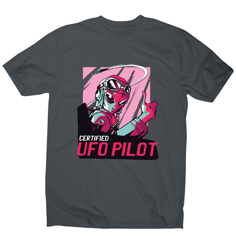 Alien ufo pilot t-shirt - men's funny premium t-shirt - Graphic Gear