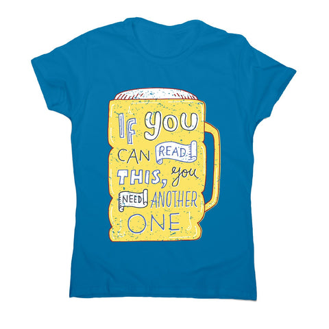 Another beer - women's funny premium t-shirt - Graphic Gear