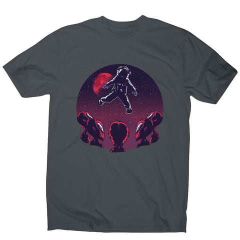 Astronaut alien - men's funny illustrations t-shirt - Graphic Gear