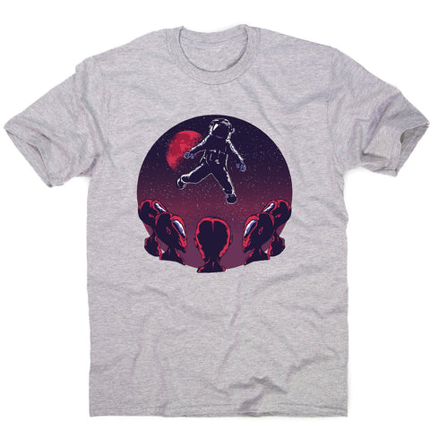 Astronaut alien - men's funny illustrations t-shirt - Graphic Gear