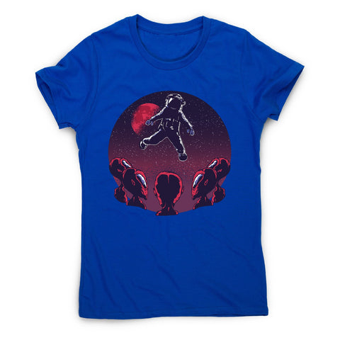 Astronaut alien - women's funny illustrations t-shirt - Graphic Gear