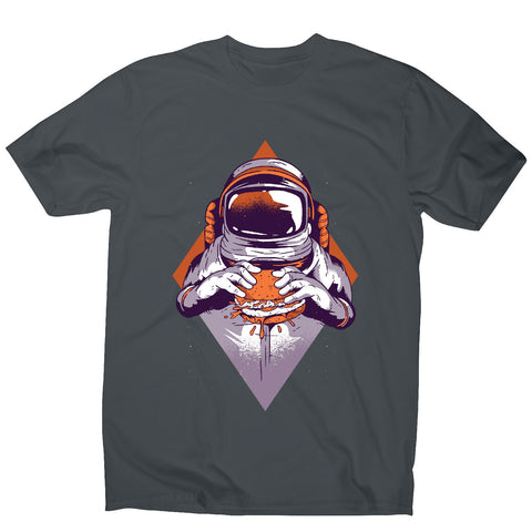 Astronaut burger - men's funny premium t-shirt - Graphic Gear