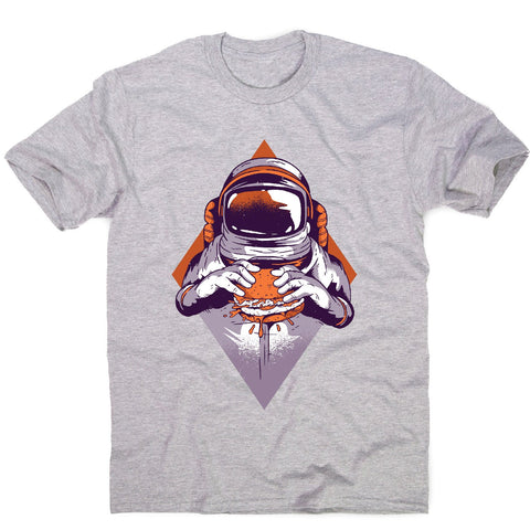Astronaut burger - men's funny premium t-shirt - Graphic Gear