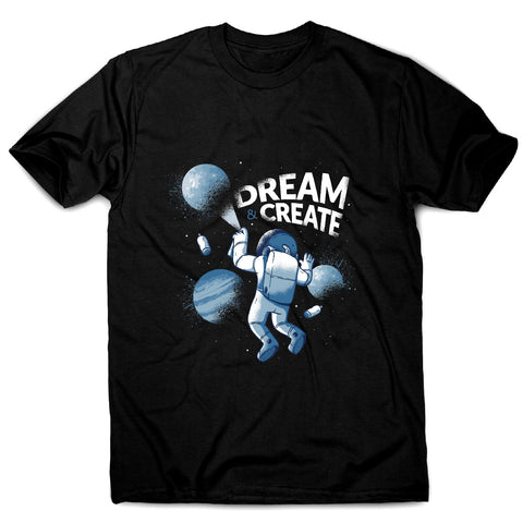 Astronaut graffiti - illustration men's t-shirt - Graphic Gear