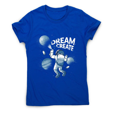 Astronaut graffiti - illustration women's t-shirt - Graphic Gear