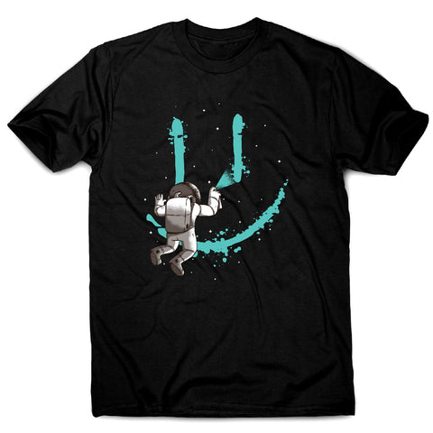 Astronaut grafitti - men's funny premium t-shirt - Graphic Gear