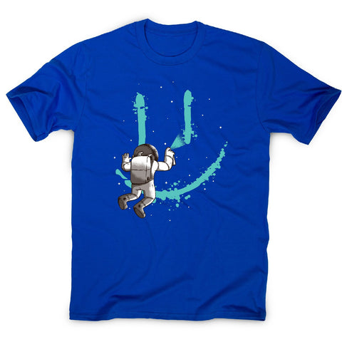 Astronaut grafitti - men's funny premium t-shirt - Graphic Gear