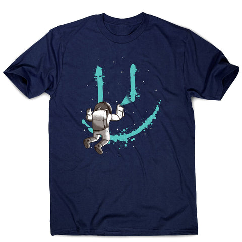 Astronaut grafitti - men's funny premium t-shirt - Graphic Gear