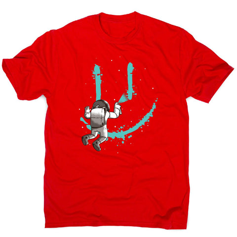 Astronaut grafitti - men's funny premium t-shirt - Graphic Gear