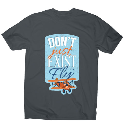 Aviator airplane quote - men's t-shirt - Graphic Gear