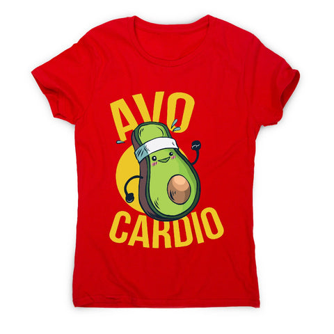 Avocardio - women's funny premium t-shirt - Graphic Gear