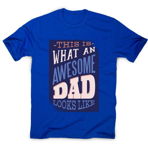 Awesome dad 2 - men's t-shirt - Graphic Gear