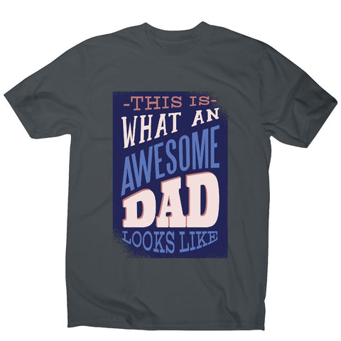 Awesome dad 2 - men's t-shirt - Graphic Gear