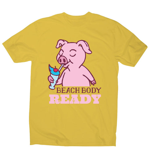 Beach body - men's funny premium t-shirt - Graphic Gear