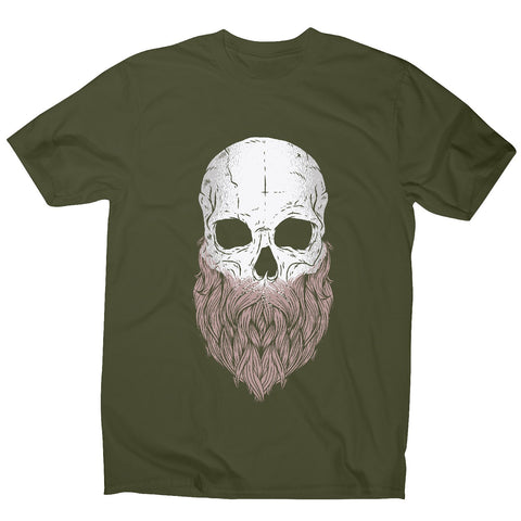 Bearded skull - halloween men's t-shirt - Graphic Gear