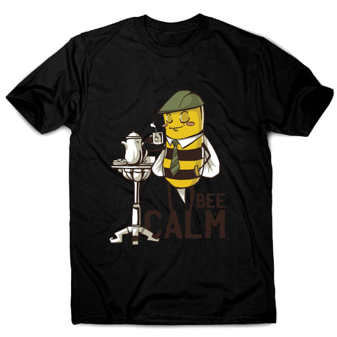Bee calm - men's funny premium t-shirt - Graphic Gear