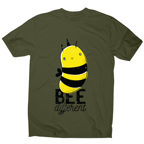 Bee different quote awesome design t-shirt men's - Graphic Gear