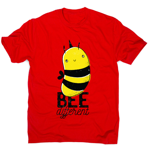 Bee different quote awesome design t-shirt men's - Graphic Gear