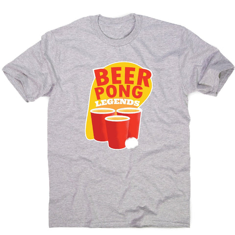 Beer pong - men's funny premium t-shirt - Graphic Gear