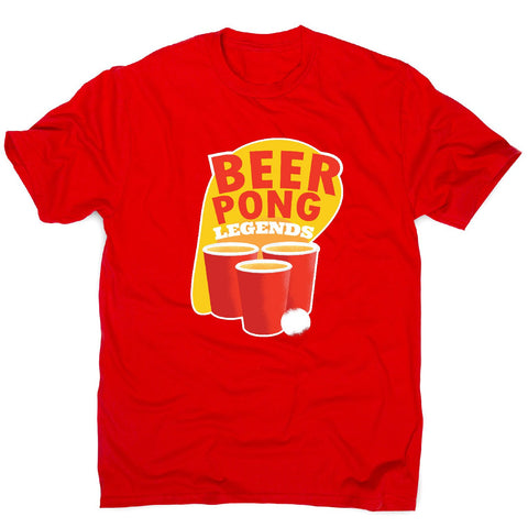 Beer pong - men's funny premium t-shirt - Graphic Gear