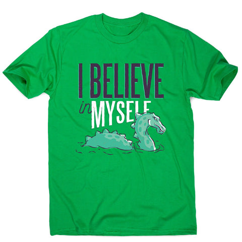 Believe loch ness monster - men's funny premium t-shirt - Graphic Gear