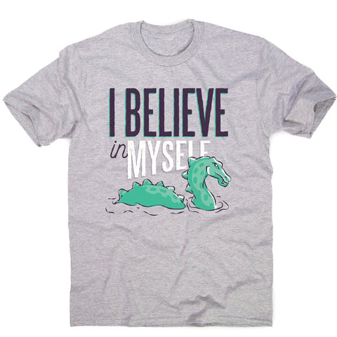 Believe loch ness monster - men's funny premium t-shirt - Graphic Gear