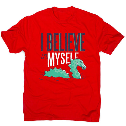 Believe loch ness monster - men's funny premium t-shirt - Graphic Gear