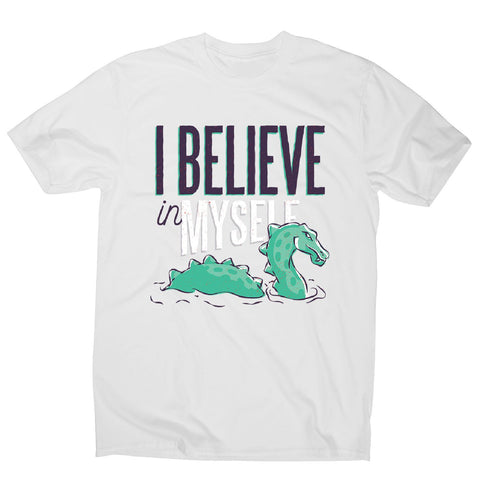 Believe loch ness monster - men's funny premium t-shirt - Graphic Gear