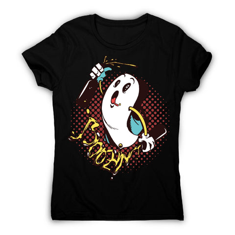 Boozin ghost - women's funny premium t-shirt - Graphic Gear