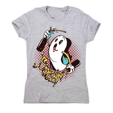 Boozin ghost - women's funny premium t-shirt - Graphic Gear