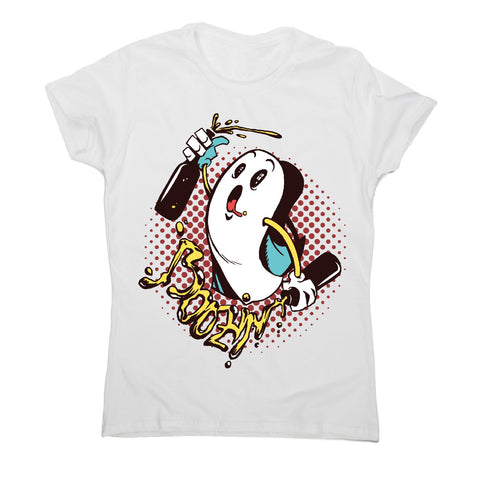 Boozin ghost - women's funny premium t-shirt - Graphic Gear