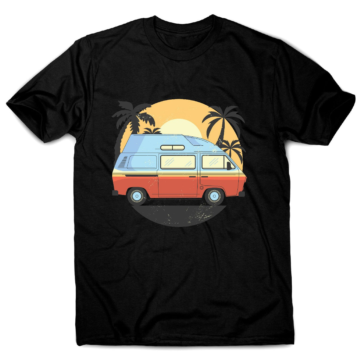 Camper van - men's funny premium t-shirt– Graphic Gear