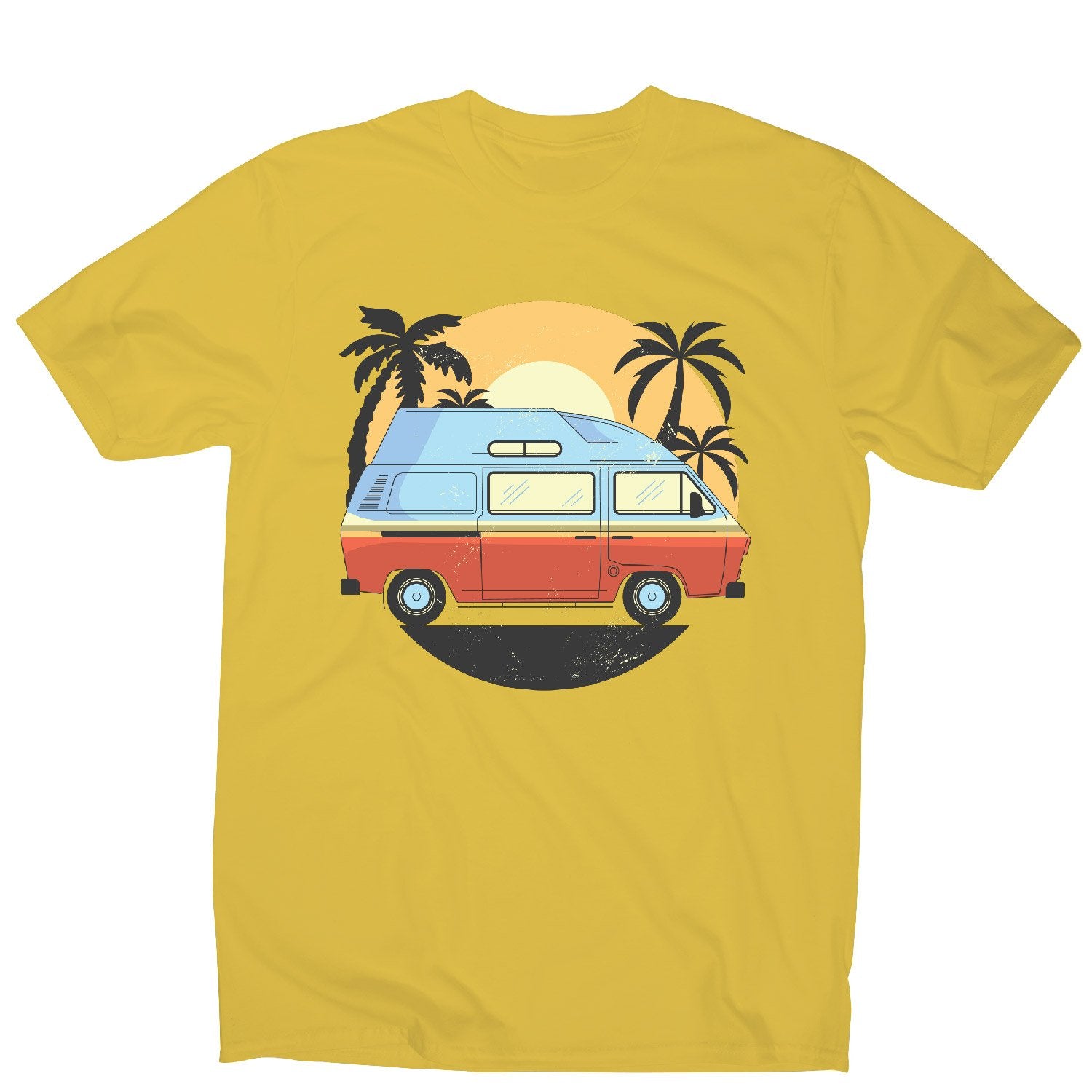 Camper van - men's funny premium t-shirt– Graphic Gear