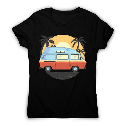 Camper van - women's funny premium t-shirt - Graphic Gear
