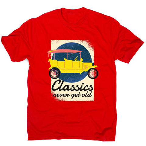 Classics never get old - car driving men's t-shirt - Graphic Gear