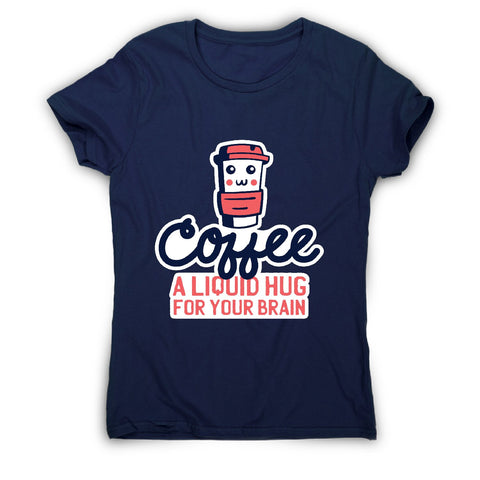 Coffee hug - women's funny premium t-shirt - Graphic Gear