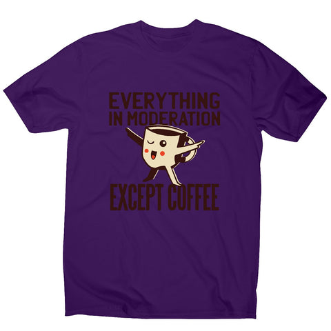 Coffee quote kawaii - men's funny premium t-shirt - Graphic Gear