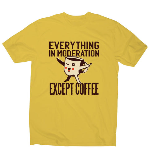 Coffee quote kawaii - men's funny premium t-shirt - Graphic Gear