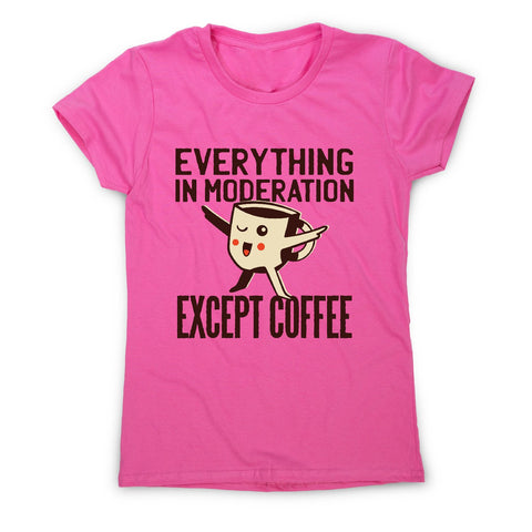 Coffee quote kawaii - women's funny premium t-shirt - Graphic Gear